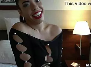 Hot Italian Girl Meets Monster Cock For Anal Squirting