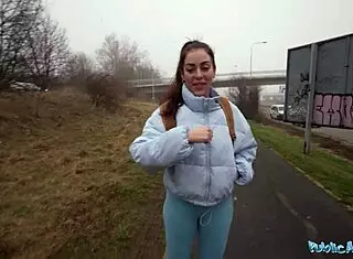 She takes his huge cock all the way down after losing a game! 😜