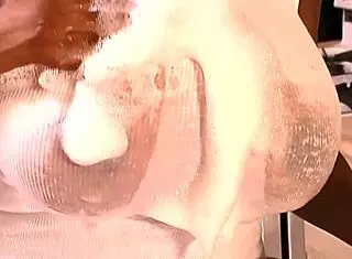 fucking black mom with big tits, she rode my cock hard while deepthroating in bed, pure fire