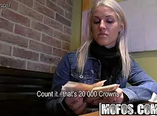 Blanche Bradburry Sucks Cock In Public Coffee Shop