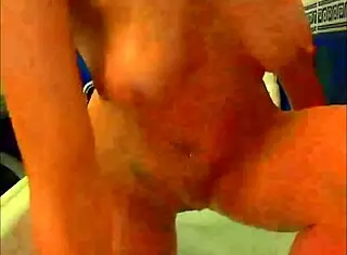 tattooed model, what are you doing with that glass dildo?