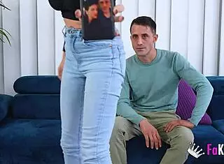 西班牙棕发妹带男友一起开干性爱