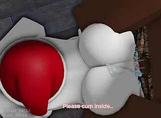 Redhead Woman Receives Special Attention from Tall Dark Man