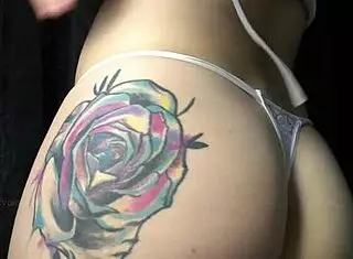 colombian model jerking off right in front of the cameras.