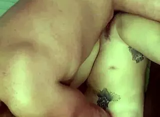 Hot Homemade Wife Covered in Cum by Monster Cock!