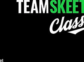 Santa delivers taboo gifts with sloppy double sucking and big tits orgasms this christmas