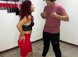 Pervy Stepdad Trains Sexy Young Stepdaughter Alone at Home